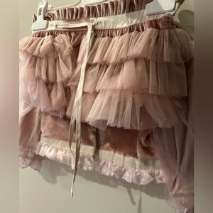 Pink Ruffled Kids Matching Set